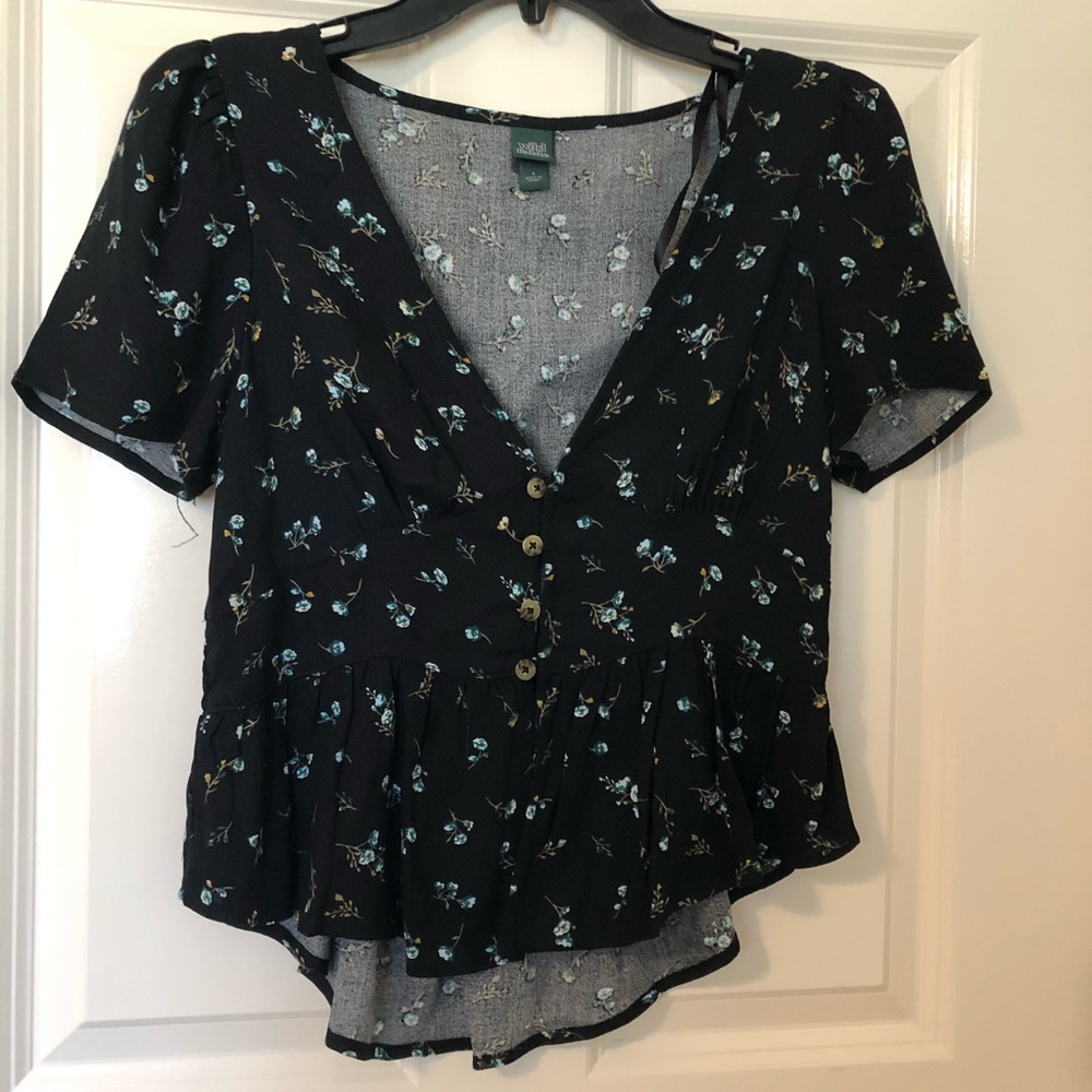 Wild Fable floral shirt